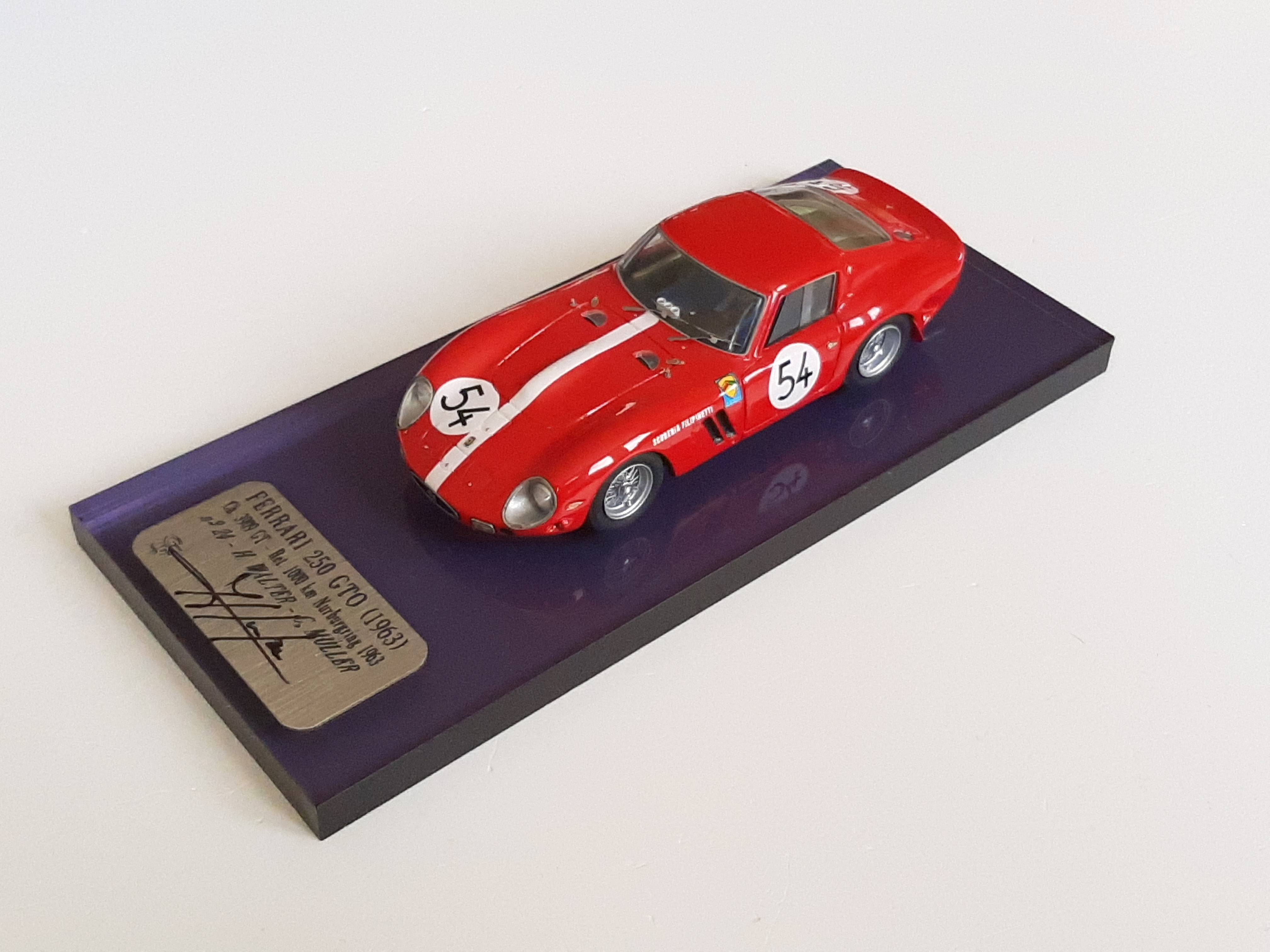 F. Suber : Ferrari 250 GTO  3909 Nurburgring 1963